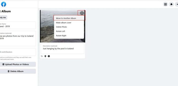  ย้าย Facebook